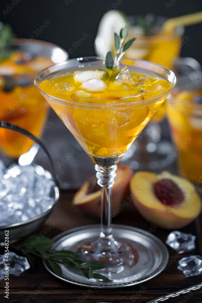 Fruit cocktail, in a glass with natural healthy fruits on a table with kitchen accessories. Fruit cocktail, in a glass with natural healthy fruits on a table with kitchen accessories.