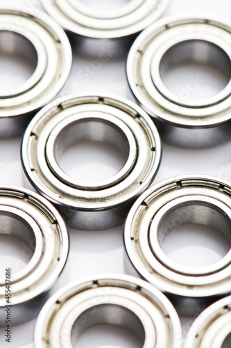 Pattern of metal clean new bearings