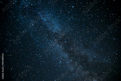 Voie lactée dans un ciel sans nuages