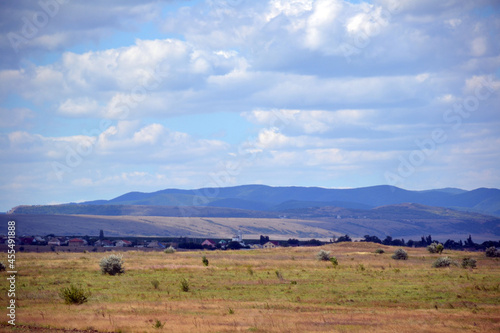 landscape with clouds