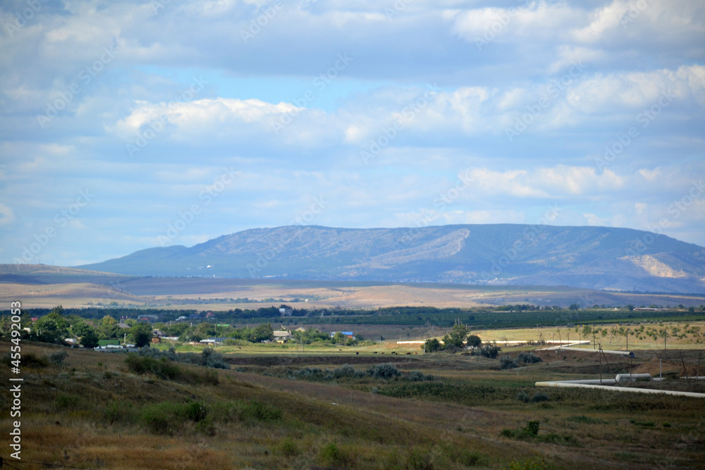 Fototapeta premium landscape with mountains