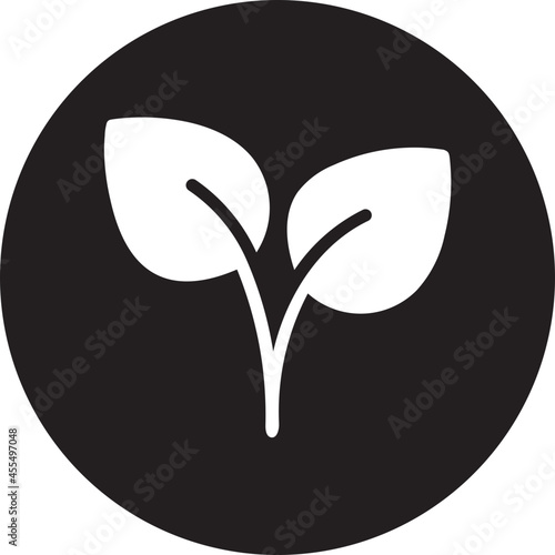 Plant glyph icon