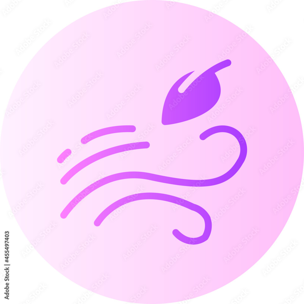 Obraz premium wind gradient icon