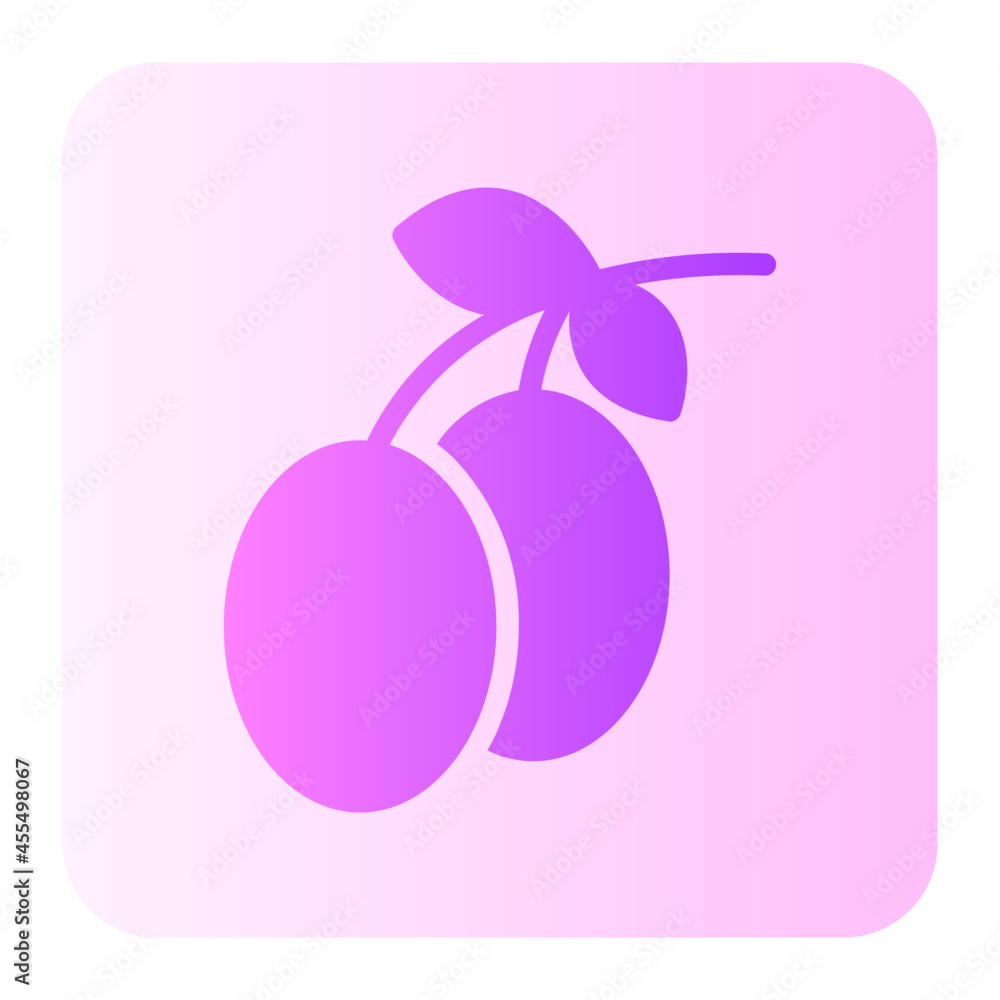 Olive gradient icon Olive gradient icon