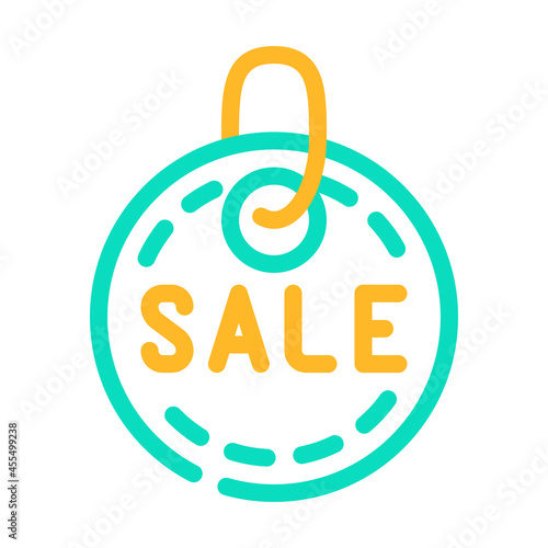 trinket sale color icon vector. trinket sale sign. isolated symbol illustration
