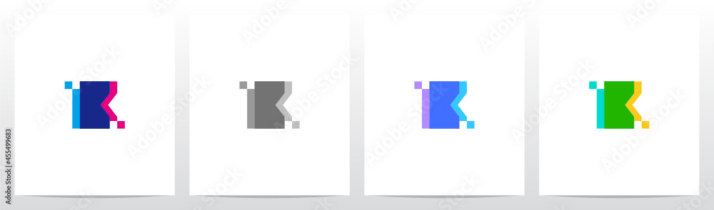 Merge Overlay Letter Logo Design B Merge Overlay Letter Logo Design B