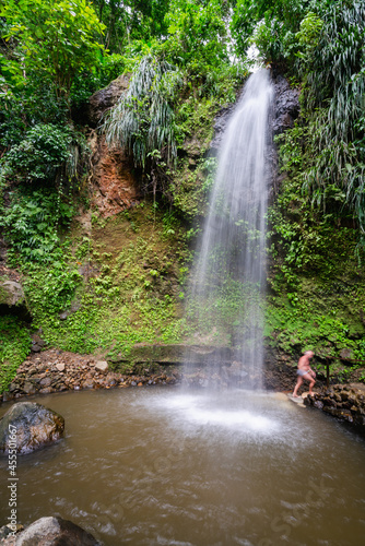 Toraille Waterfall in St. Lucia
