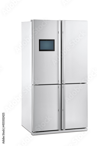 Large fridge with clipping path