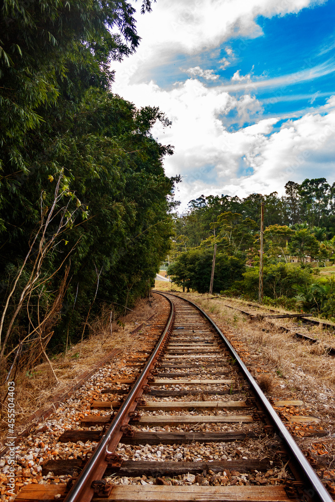 railway in the countryside