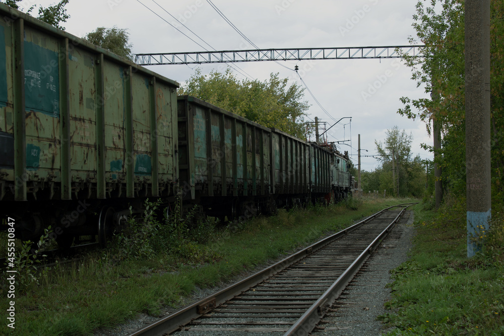 Obraz premium ПЖТ ВГОК, Нижний Тагил, Свердловская область. 