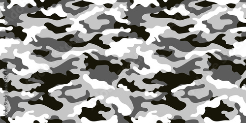 vector camouflage pattern for army. Arctic military camouflage photo