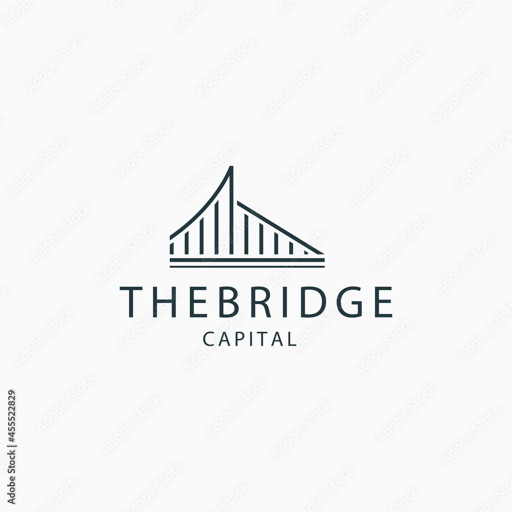 bridge vector icon design template. - Vector bridge vector icon design template. - Vector