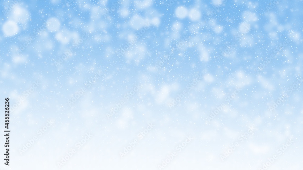 Abstract Backgrounds snowflake on blue backgrounds with copy space , illustration wallpaper