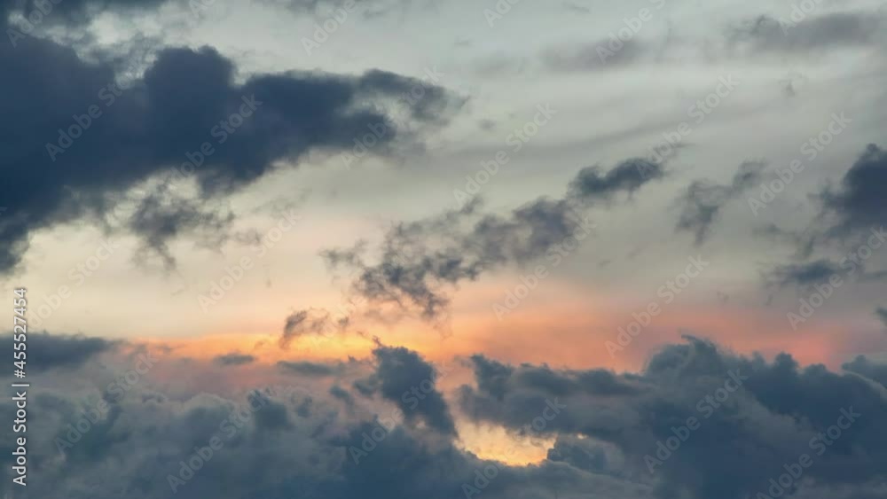 Time Lapse Scenic View Of Clouds In Sky During Sunset - Vancouver, Canada Time Lapse Scenic View Of Clouds In Sky During Sunset - Vancouver, Canada