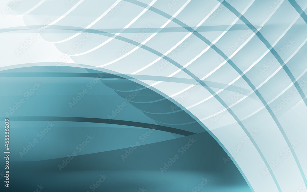 Obraz premium Abstract blue background with parametric pattern