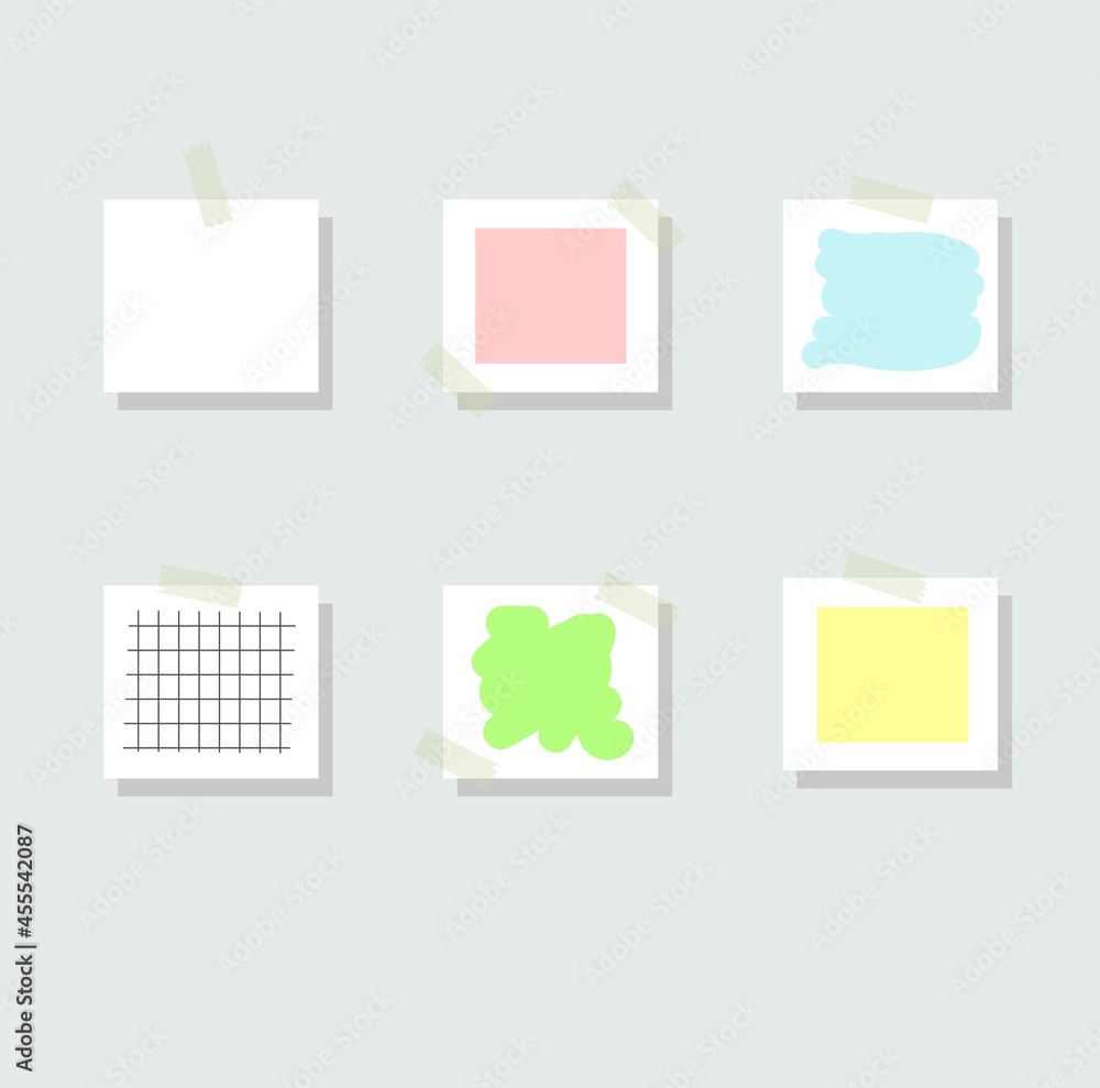 a set of stylized stickers can be used to decorate educational sources or advertisements a set of stylized stickers can be used to decorate educational sources or advertisements