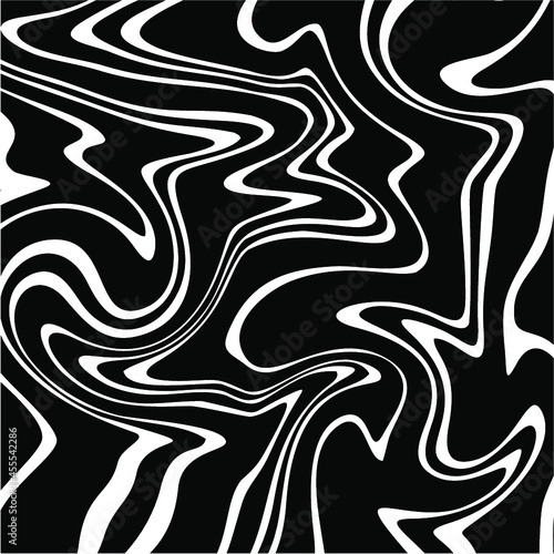 vector liquid marble black and white