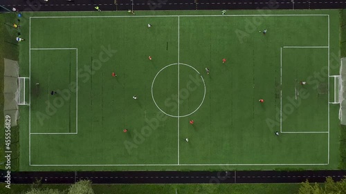 soccer field with grass