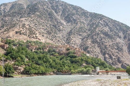 The Panjshir Valley in Afghanistan photo