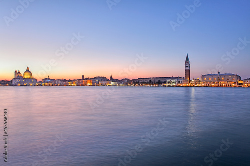 Panoramic view of Venice with Doge's Palace and St. Mark's campanile, Venice, Italy © Massimo Pizzotti