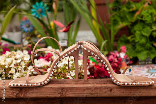 flowers and shoes
