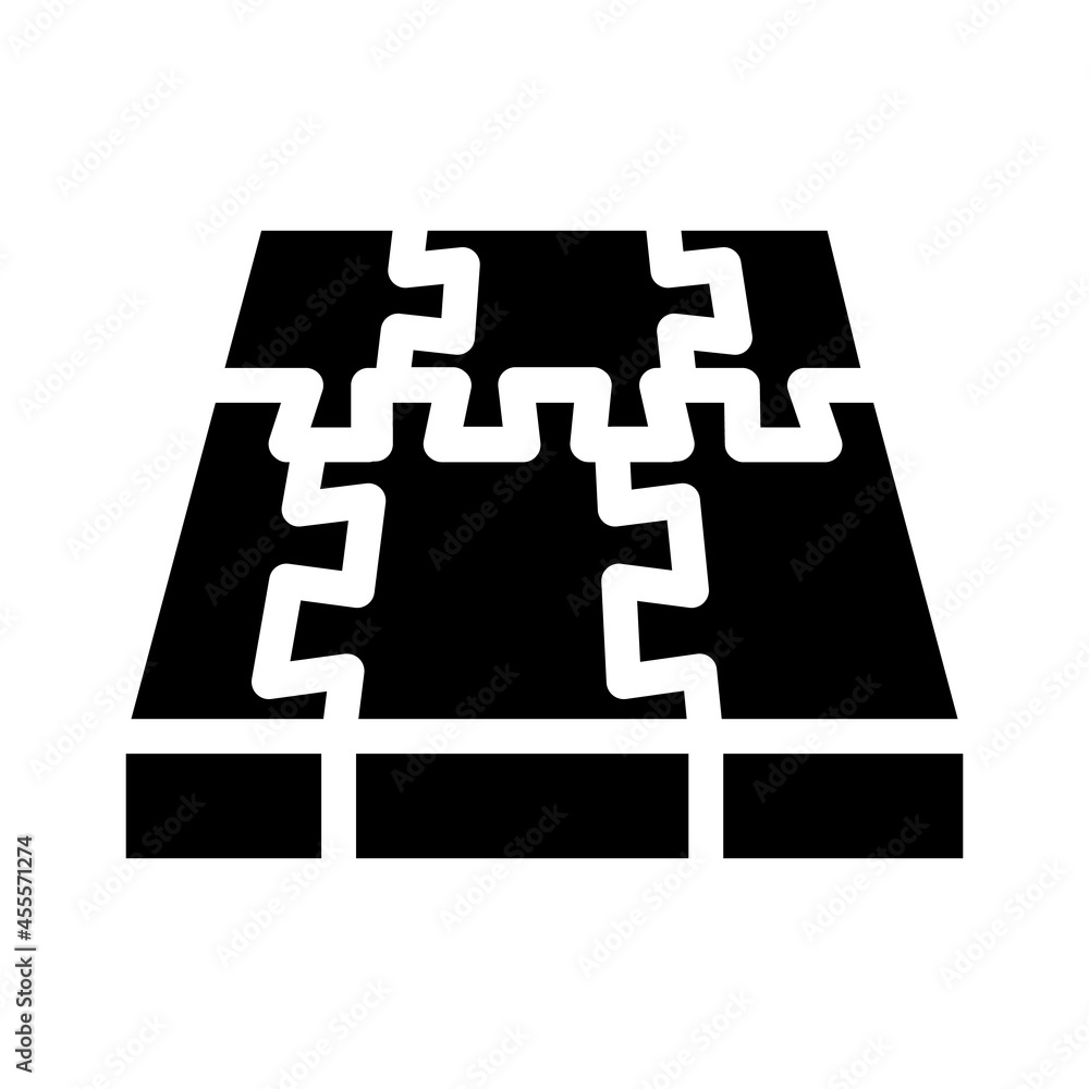 rubber cover floor glyph icon vector. rubber cover floor sign. isolated contour symbol black illustration rubber cover floor glyph icon vector. rubber cover floor sign. isolated contour symbol black illustration