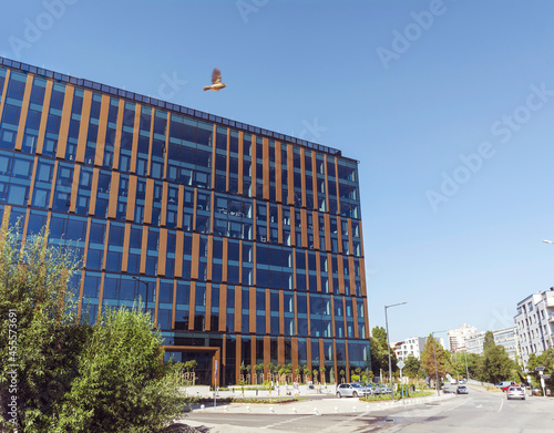 Modern Luxury Business Office Corporate  Glass Building in Sofia City 