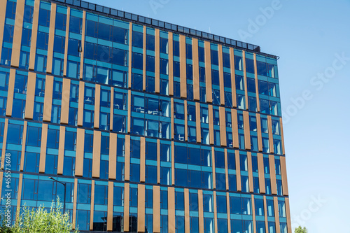 Modern Luxury Business Office Corporate  Glass Building in Sofia City 