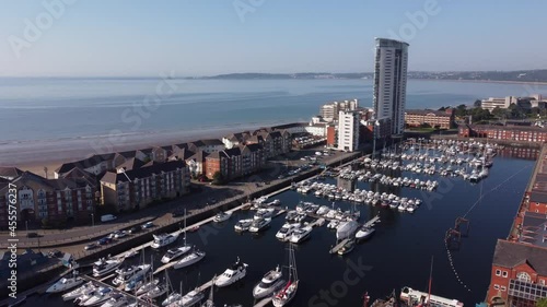 Swansea City bay and Marina photo