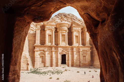 Exterior view of Petra Temple photo