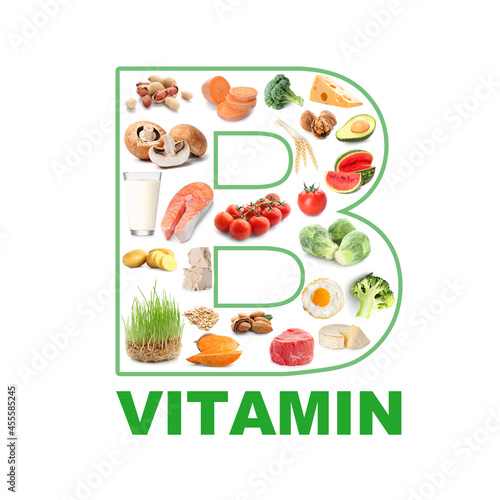 Healthy products rich in vi...