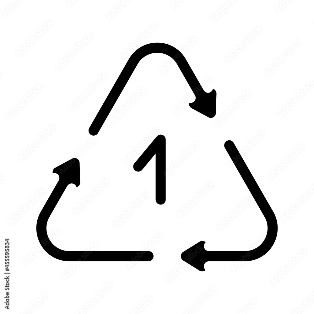 once reusing plastic packaging glyph icon vector. once reusing plastic packaging sign. isolated contour symbol black illustration once reusing plastic packaging glyph icon vector. once reusing plastic packaging sign. isolated contour symbol black illustration