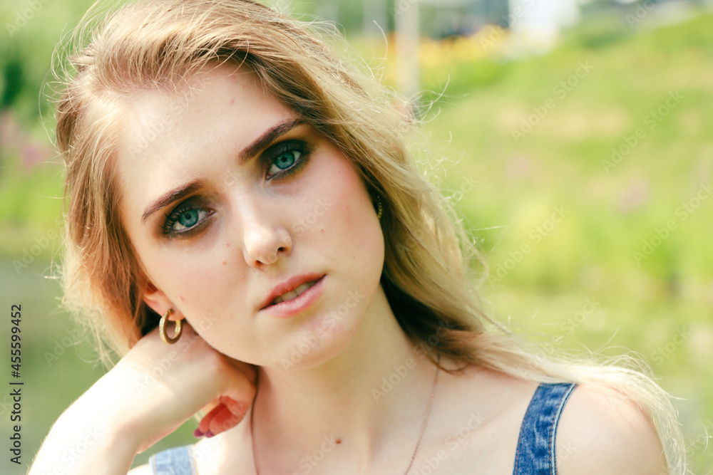Naklejka premium Blue Eyes