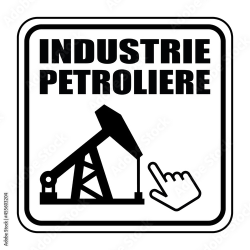 Logo industrie pétrolière.