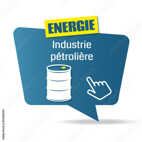 Logo industrie pétrolière.