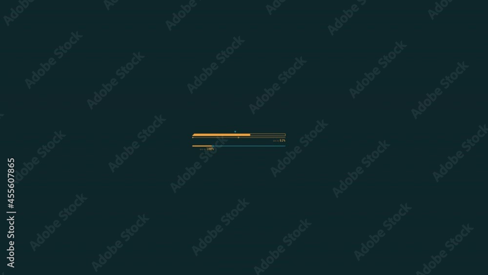 Animated HUD infographic element graphical slider scale. Animated HUD infographic element graphical slider scale.