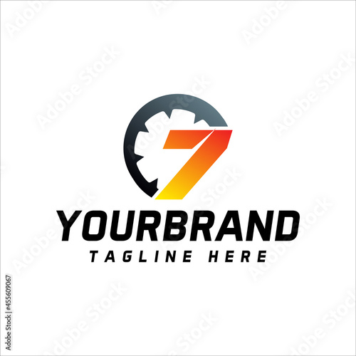 logo number 7 speedometer icon vector illustration Free Download logo number 7 speedometer icon vector illustration - GFXLoad