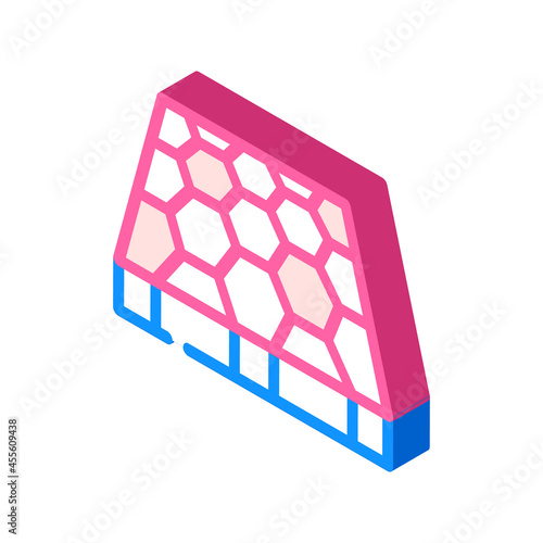 sport ground floor layer isometric icon vector. sport ground floor layer sign. isolated symbol illustration