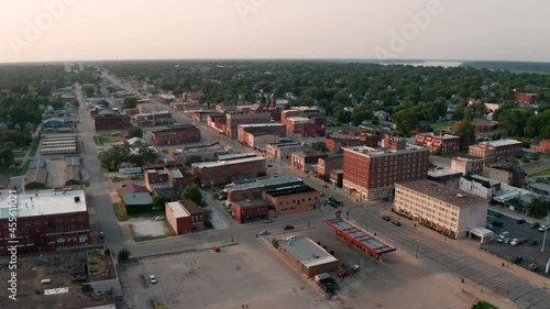 Fort Madison Iowa Waterfront Town Lee County Mississippi River photo