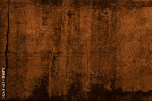 Old wall texture cement brown black gray  background abstract grey color design are light with white gradient background.