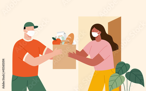 Home delivery services in pandemic