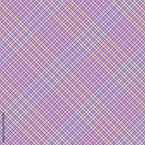 Rainbow Pastel Diagonal Plaid Tartan textured Seamless Pattern Design