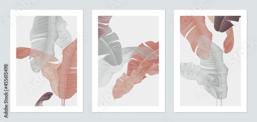 Botanical poster template d...