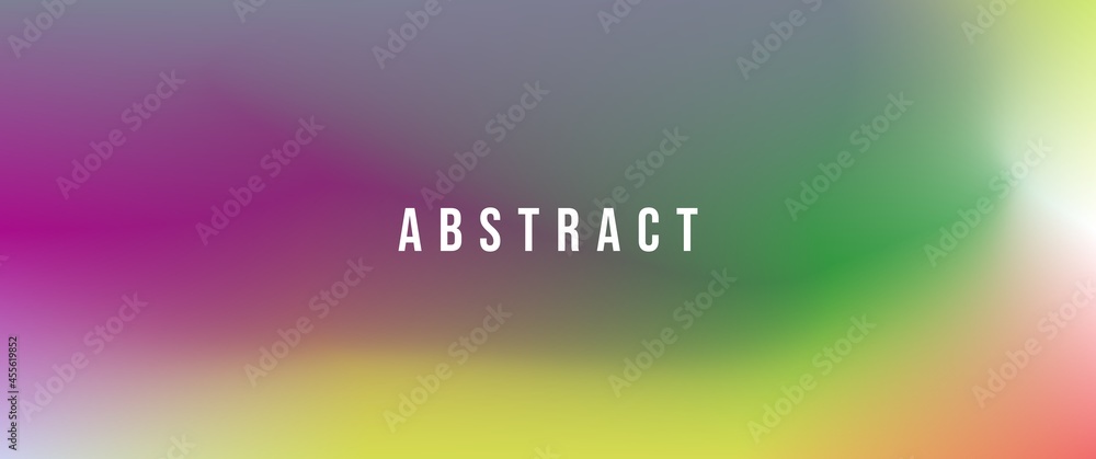 Abstract colorful gradient mesh design, blur gradient mesh, wavy colorful gradient mesh.