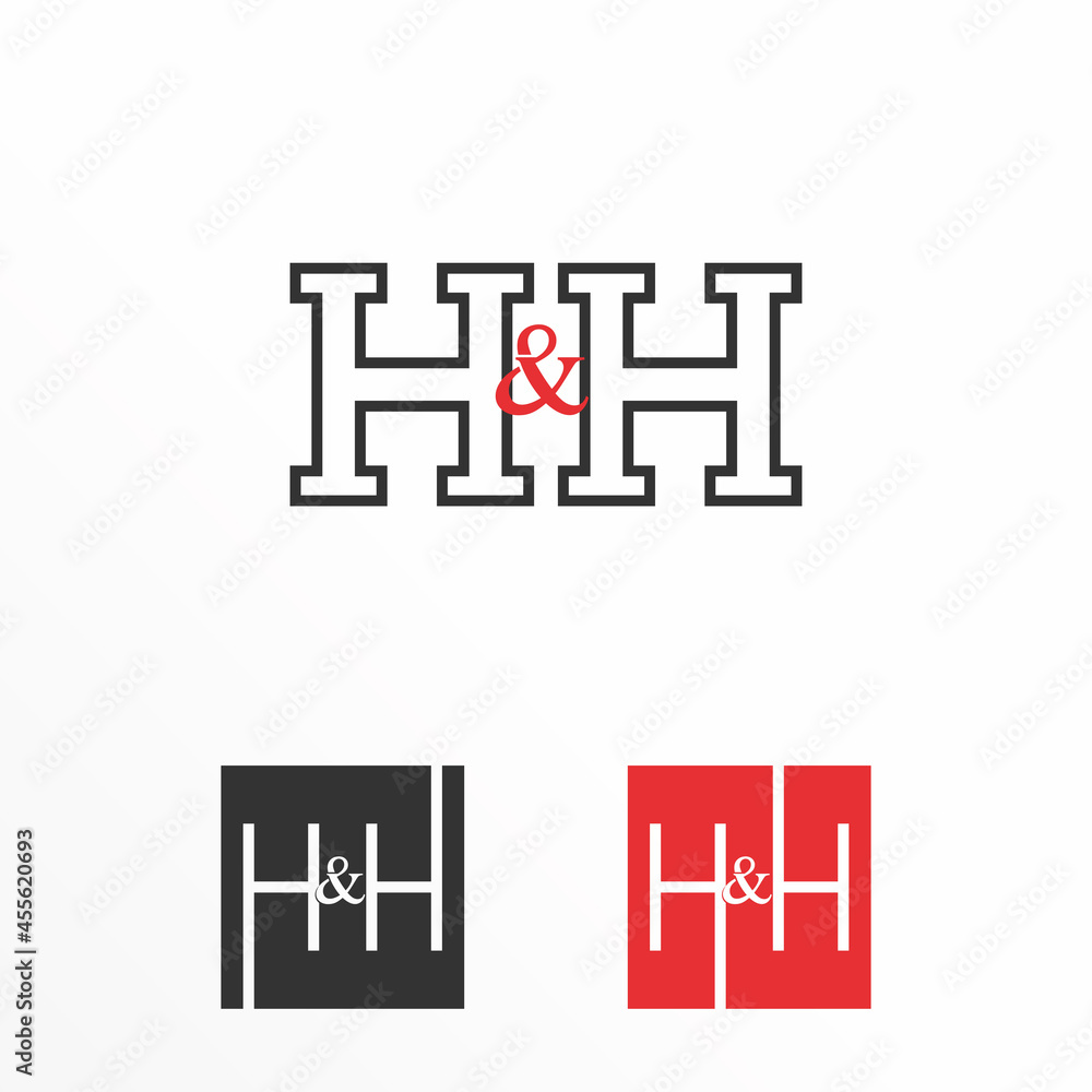 Letter or word H and H or double H sans serif font image graphic icon logo design abstract concept vector stock. Can be used as a symbol related to initial. Letter or word H and H or double H sans serif font image graphic icon logo design abstract concept vector stock. Can be used as a symbol related to initial.