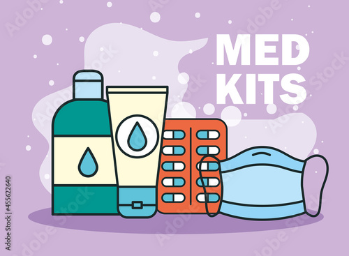 medical facemask and drugs