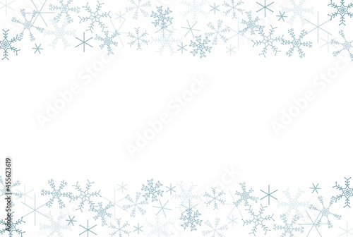 christmas background with snowflakes