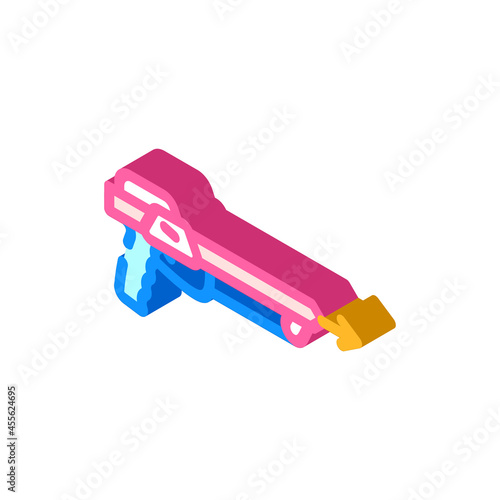 spearfishing underwater hobby isometric icon vector. spearfishing underwater hobby sign. isolated symbol illustration