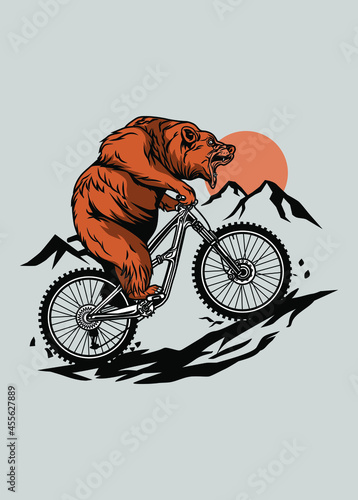 MOUNTAIN BIKE BEAR