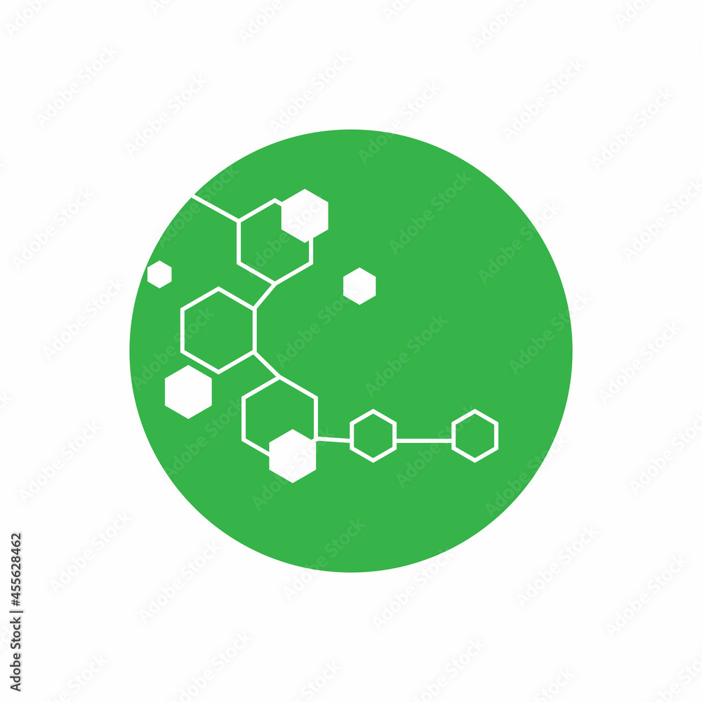 Molecule symbol logo template vector illustration design Molecule symbol logo template vector illustration design